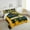 Green and Yellow, variant on Erosebridal Football Bedding Set Queen Size Washington Comforter Set American Football Gifts for Football Fans Women Men Football City Comforter Rugby Sports Duvet Set
