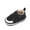 Black, variant on Otqutp Children Solid Color Shoes Baby Boys Girls Sneakers Cute Cartoon Walking Shoes Sticky Straps Flat Bottom Shoes Lightweight Shoes