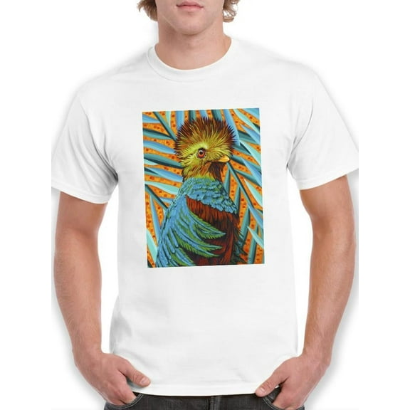 Bird In The Tropics I T-Shirt Men -Carolee Vitaletti Designs, Male 3X-Large