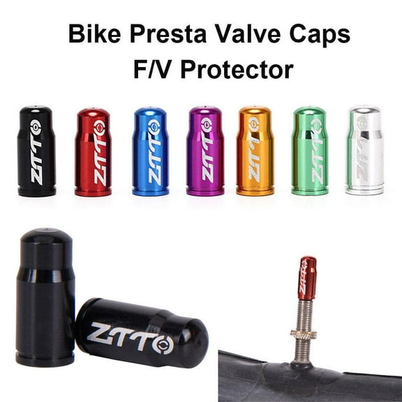 FurNest Bike Presta Valve Caps Road Bike French Tyre F/V Inner Tube Pump Tire