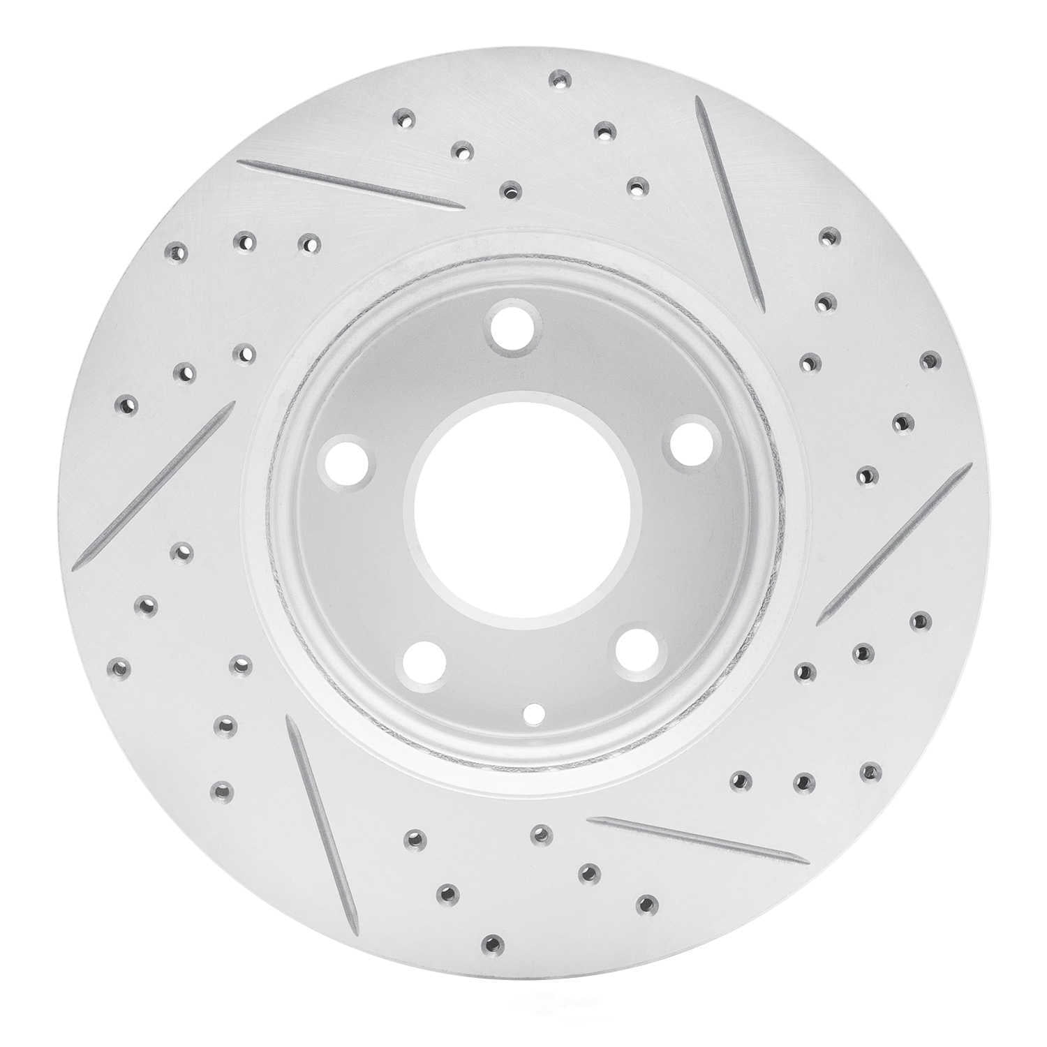 Dynamic Friction Company 830-80053L DFC Geoperformance Rotor - Drilled and Slotted