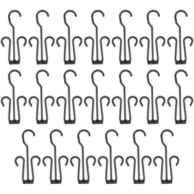 20Pcs Household Shoe Hangers Decorative Shoe Racks Mall Shoe Display Racks Hanging Hooks