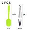 thumbnail image 2 of Juego de utensilios de cocina de 2 piezas, utensilios de cocina de silicona fáciles de limpiar, utensilios de cocina para utensilios de cocina antiadherentes, 2 of 5
