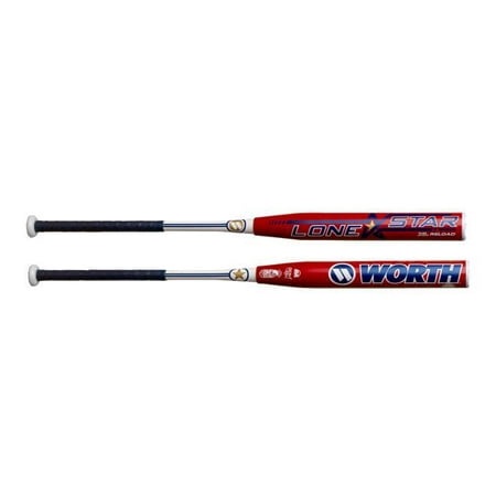 2019 Worth Lonestar XL Reload Slowpitch Softball Bat: WLNSTU 34
