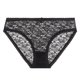 thumbnail image 3 of Gibobby Calzoncillos hipster Bragas de mujer de cintura de encaje sexy europeo y americano de algodón Sweet Hollow Bowknot Calzoncillos de mujer(Negro， XL), 3 of 4
