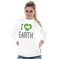 thumbnail image 4 of I Love Earth Reduce Reuse Recycle Long Sleeve TShirt Men Women Brisco Brands S, 4 of 6