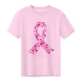 thumbnail image 4 of BUWTTER T Shirts for Man Casual Short Sleeve Letter Print Round Neck Comfortable Tee Top Outdoor Activities Men Shirts Pink S, 4 of 4