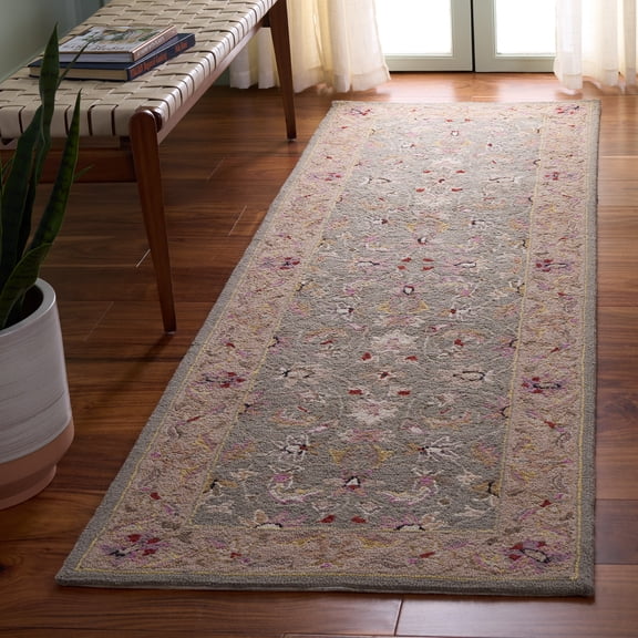 Safavieh Chelsea Raeburn Oriental Runner Rug, Taupe/Ivory, 2'6" x 8'
