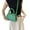 Green, variant on Fashion Bat Shape Shoulder Bag Simple Leathers Commuters Tote Bag Handbag