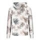 thumbnail image 4 of Ceisia Radial Botanical Print Hooded Top Men's Slim Fit Long Sleeve UV Protective Face Mask Shirt White M Gifts, 4 of 4