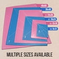 thumbnail image 5 of U.S. Art Supply 9" x 12" Self-Healing Cutting Mat 5-Ply (2 Pack) - Double-Sided Pink/Blue Craft Mat, Non-Slip Cutting Mats for Crafts, Sewing, Quilting, Scrapbooking, 5 of 7