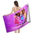 thumbnail image 5 of Princess Power Cartoon Gifts Beach Towel for Women Kids Birthday Bath Outdoor Quick Dry Lightweight 30.7×51in, 5 of 7