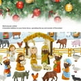 thumbnail image 4 of Belén, Juguete Para Niños, Adorno De Mesa Memorable, Calendario De Adviento De La Natividad, Bricolaje Para Regalo De Vacaciones, 4 of 7