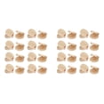 thumbnail image 1 of 32 Pcs Castanets Instrument de Musique Castanets Instrument en Bois Instrument de Musique Instrument de Percussion pour Enfants Adultes, 1 of 6