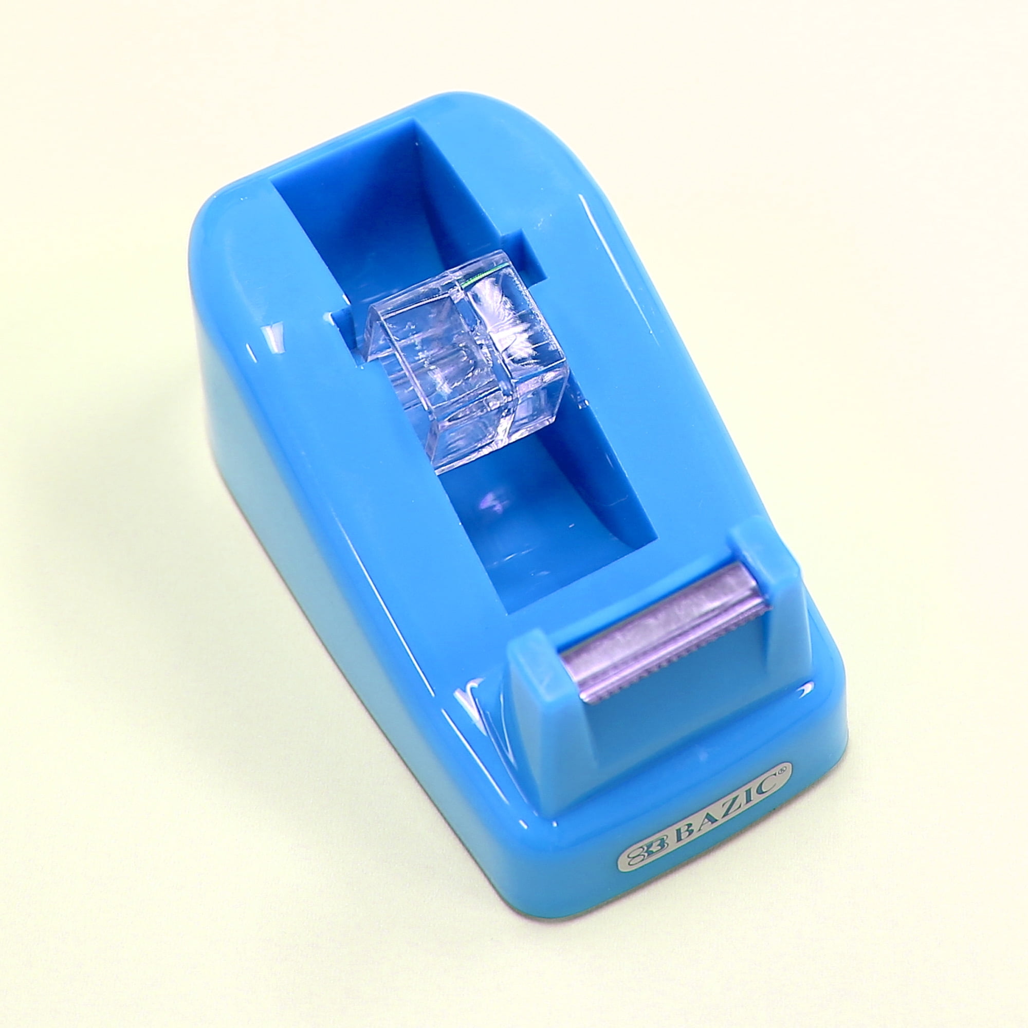 BAZIC Mini Desktop Tape Dispenser w/ Tape Refill, 1" Core Non-Skid Base, 24-Pack