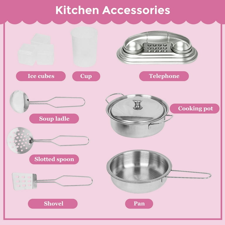 Pink Kitchen Cooking Accessories - at home with Ashley