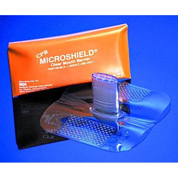 CPR Microshield Mouth Barrier 1 box (10 Each)