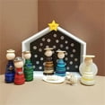 thumbnail image 3 of Button Nativity Scene Kit, Creative DIY Christmas Craft Set for Holiday Table, Shelf, or Classroom Display, 3 of 4