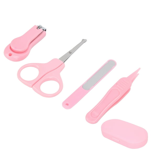 Kit de uñas para bebé ANGGREK 4 Uds Pinzas cortapelos para cuidado del recién nacido