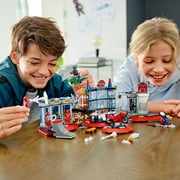 LEGO Marvel Spider-Man Attack on the Spider Lair 76175 Collectible Building Toy (466 Pieces)