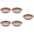 thumbnail image 3 of 5pcs Wear-Resistant Baking Tray Non-Stick Baking Pan Metal Oven Tray Pizza Baking Tray Oven Tray, 3 of 5