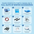 thumbnail image 7 of Swimline Hydrotools Ripstopper Winter Pool Cover for 16 x 32 Ft Above Ground Oval Pools, 7 of 7