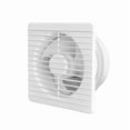 thumbnail image 2 of Ventilador de extracción de aire. Fácil instalación. Compacto, silencioso y decorativo. Ideal para baño, lavandería y otros espacios del hogar. 4 pulgadas, 2 of 9