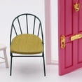 thumbnail image 1 of Silla trasera en miniatura 1/12 Sillas de casa de muñecas DIY Craft Silla pequeña Modelo Hademade Dollhouse Mecedora para cocina Decoración de jardín Negro Baoblaze Sillas en miniatura, 1 of 8