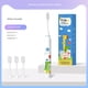 thumbnail image 3 of Cepillo de dientes eléctrico sónico para niños, resistente al agua, recargable, con temporizador inteligente, cepillo de dientes sónico eléctrico suave, 3 of 5