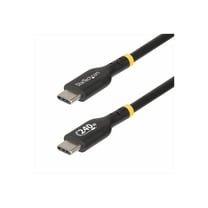 StarTech 6FT USB-C M/M Charging Cable Black USB2EPR6F