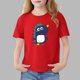 thumbnail image 1 of Blusas y camisas de manga corta con cuello redondo para niños Camiseta de verano de manga corta estampada para niñas Jersey elegante de cuello redondo para niñas Top de algodón para niños, 1 of 6