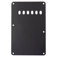 thumbnail image 1 of Unatoiry Tremolo Cavity Cover Dustproof Back Plate Rustproof Back Cover Pickguard Professional Scratch Plate ST SQ Strip Black 1Set, 1 of 6