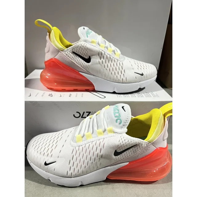 Air Max 270 Women’s Multi Size White/Black-Bright Crimson FZ3624 100 Fast Ship