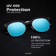 thumbnail image 2 of Polarized Sunglasses for Men and Women Semi-Rimless Frame Driving Sun glasses 100% UV Blocking, 2 of 7