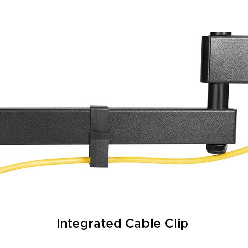 Full-Motion TV Wall Mount (Single Stud Install): 32"-55" Screens