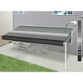 thumbnail image 2 of ALEKO RV Awning Fabric Replacement, 3,7 x 2.4 m (12 x 8 ft), Black Striped Color, 2 of 5