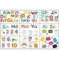 thumbnail image 1 of MasteelfCA 9 Sheets Wall Stickers Alphabet Number Color Weather Learning Educational Wall Decals, 1 of 9