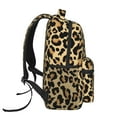 thumbnail image 2 of Horeoi Leopard Print Print Eco-Friendly Lightweight Student Backpack for School Travel - Ergonomic Padded Laptop Compartment & Multi-Pocket Design, 2 of 5