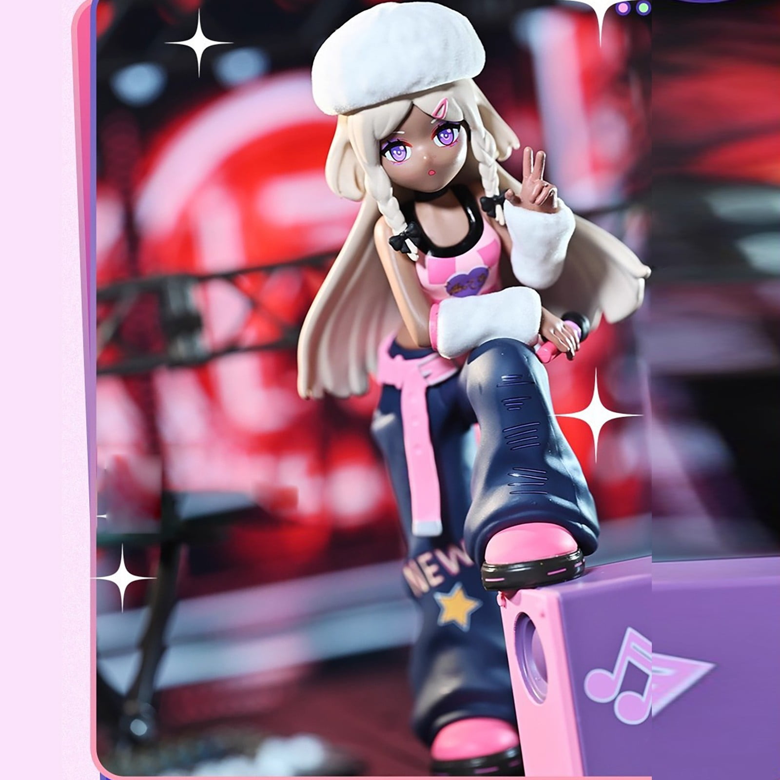 ZZERHUOO 1PC Music Figurine Exquisite And For Party Surprise Dinosaur Stuff A Team Action Figures 1983 Movie Party Mini Skeleton Anime Action Figures with Joints And Elephant Action Figure Ramjet And