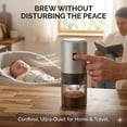 thumbnail image 4 of Coffee Grinder, Portable Electric Coffee Bean Grinder Fast Grinding Coffee Grinders for Home Use, 4 of 9