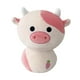 thumbnail image 1 of Lindo muñeco de peluche de vaca, juguete de peluche suave y abrazable. Rosa, 1 of 9