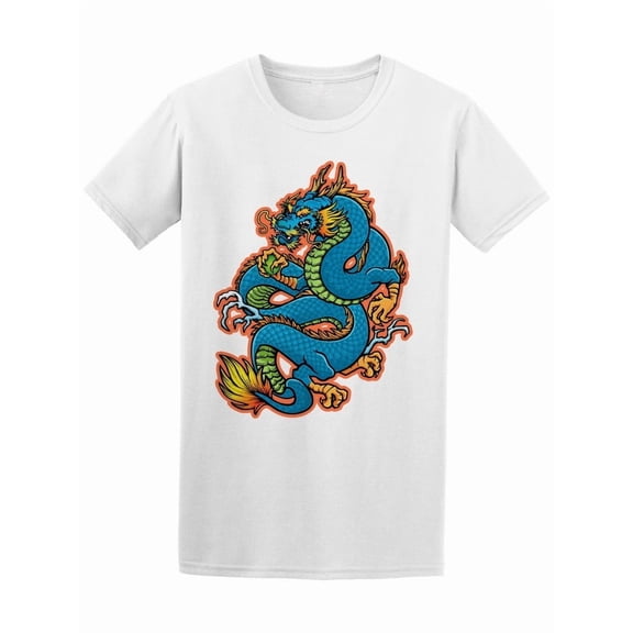Coiled Chinese Dragon Tee Men's -Image by Shutterstock