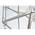thumbnail image 2 of Elegant Lighting 1514D24PN Gordon 6 Light Polished Nickel Chandelier, 2 of 5