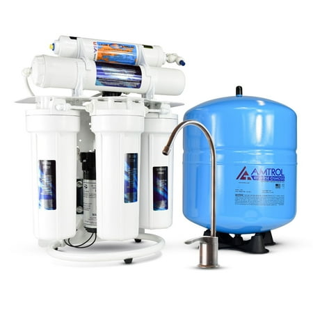 

WECO USRO-550P Residential Reverse Osmosis Drinking Water Filter Unit with Pressure Booster Pump - Assembled in the U.S.A.