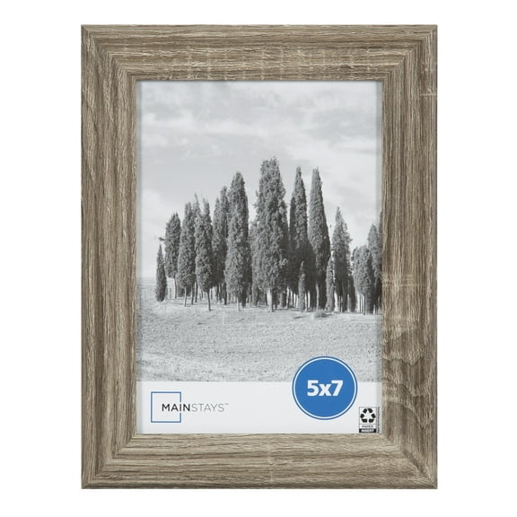 Mainstays Traditional 1.0" Gallery Wall Picture Frames (Multiple Sizes, Colors, and Pack)