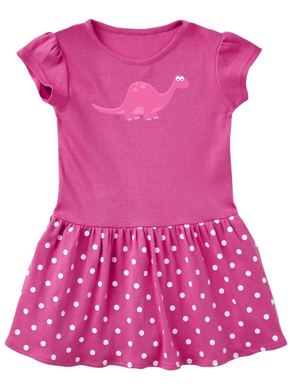 pink dinosaur dress