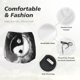 thumbnail image 4 of Balery Yin And Yang Pantalones cortos deportivos para mujer con forro y dos bolsillos, elásticos, para entrenamiento, gimnasio, yoga-Medium, 4 of 7