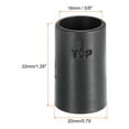 thumbnail image 2 of Uxcell Wire Shelf Clips Plastic Shelving Sleeves Replacements for Wire Shelving System 16mm, Fit 5/8", 2 of 6