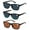 1 Black 1 Blue 1 Tortoise, variant on 3 Pair Sunglasses Readers For Men Women - Outdoor Tinted Reading Glasses - NOT BIFOCAL +3.50
