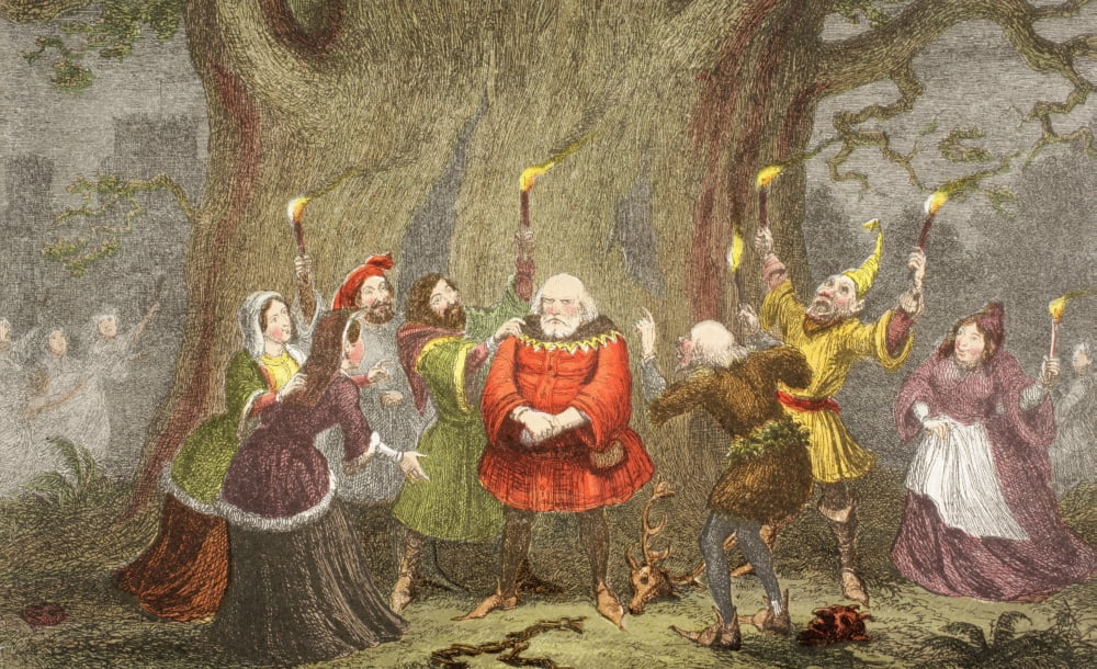 Falstaff Speaks In The Merry Wives Of Windsor Act V Scene V By William Shakespeare I Do Begin To Perceive That I Am Made An Ass Drawn And Etched By George Cruikshank From The Illustrated Library Shaks